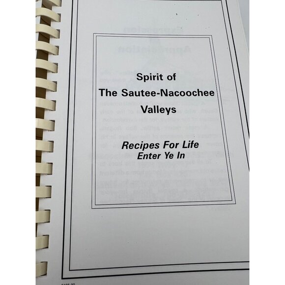 2000 Sautee-Nacoochee Valley Recipes for Life Church Cookbook Georgia - Picture 3 of 9